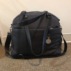 OMG Lo & Sons Grey bag with blue interior